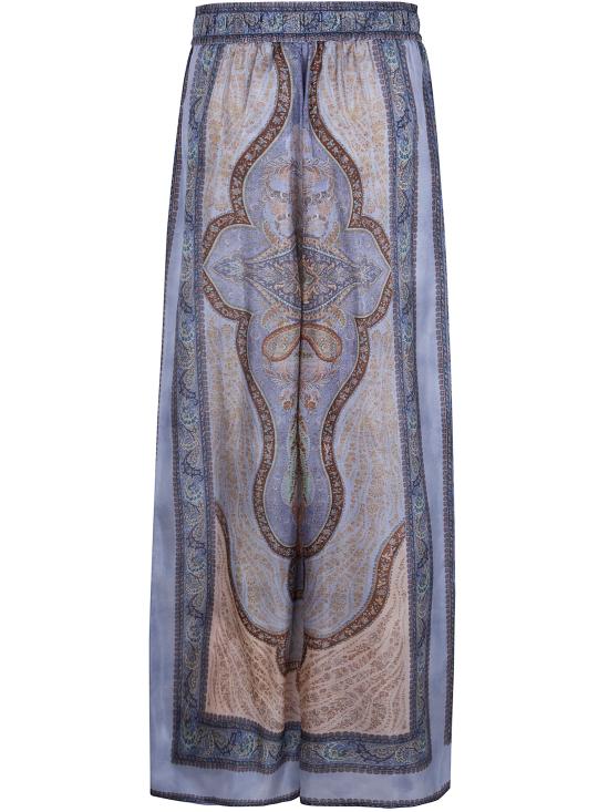 26SS 짐머만 스트레이트 팬츠 5580PRS262 TPBL TAPESTRY BLUE MULTI - ZIMMERMANN