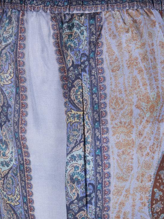 26SS 짐머만 스트레이트 팬츠 5580PRS262 TPBL TAPESTRY BLUE MULTI - ZIMMERMANN