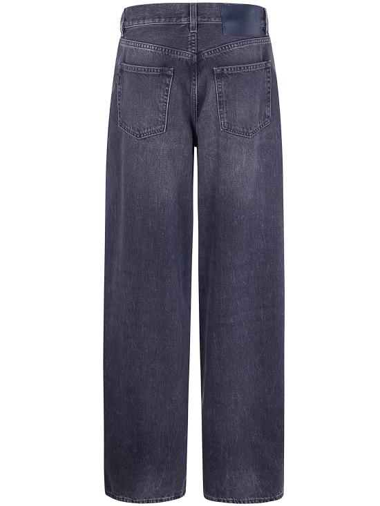 26SS 하이쿠레 데님 팬츠 HEW03296DF174L902 L902 AUTHENTIC BLACK WASH - HAIKURE