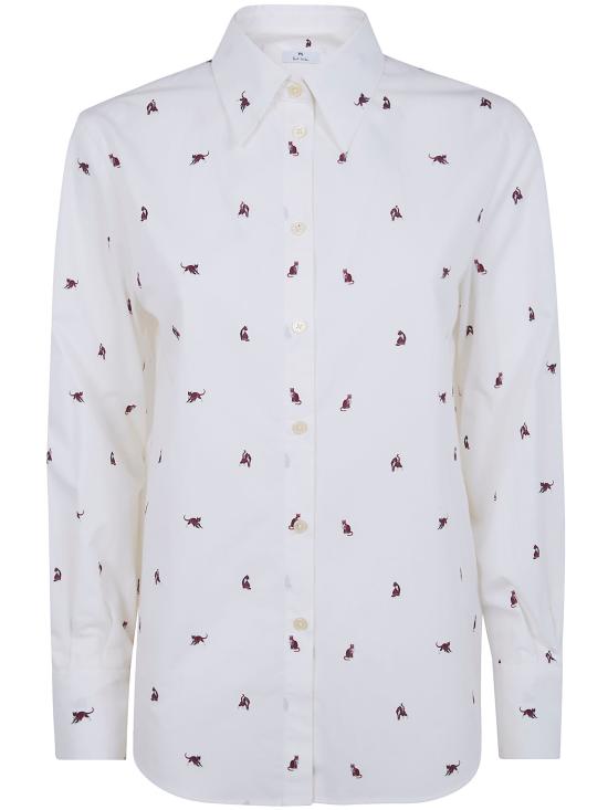 26SS 폴 스미스 블라우스 W2R335BV31397 02 OFF WHITE