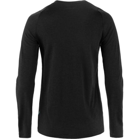 피엘라벤 여성 베르그타겐 메리노 190 롱슬리브 14600255 BLACK DOM - FJALLRAVEN