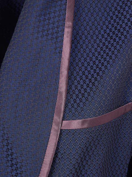 26SS 마르지엘라 울 로브 드 샹브르 재킷 S51BN0440 M35683 002J BLUE BLACK - MAISON MARGIELA