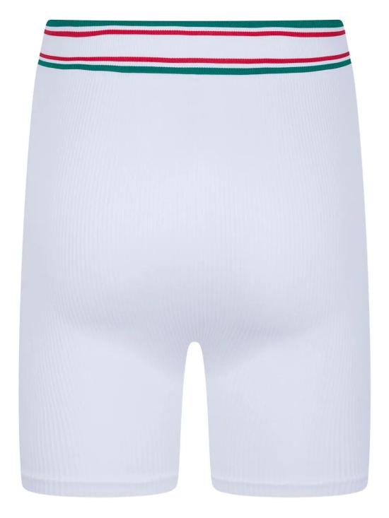 26SS 카사블랑카 숏팬츠 W SP26 ACT 025 01 WHITE - CASABLANCA