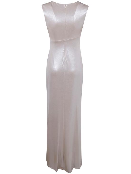 26SS 랄프 로렌 롱 원피스 253P04060001 CHAMPAGNE SILVER - RALPH LAUREN
