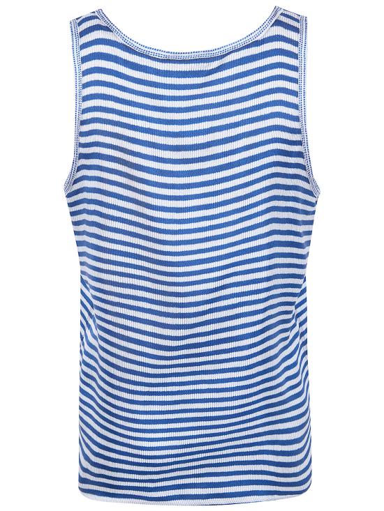 26SS 피에르루이마샤 민소매 티셔츠 ALOE S 12778 518248 DENIM - PIERRE LOUIS MASCIA