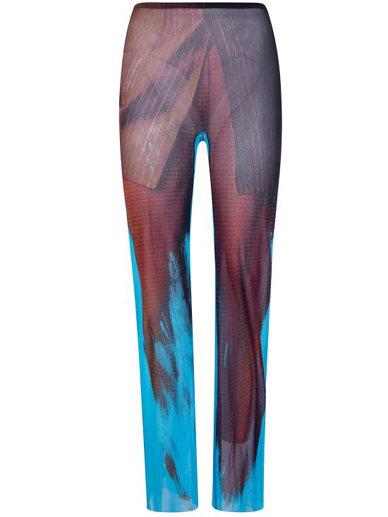 26SS 장 폴 고티에 스트레이트 팬츠 26 01 W TR069 M027P 90 MULTICOLOR