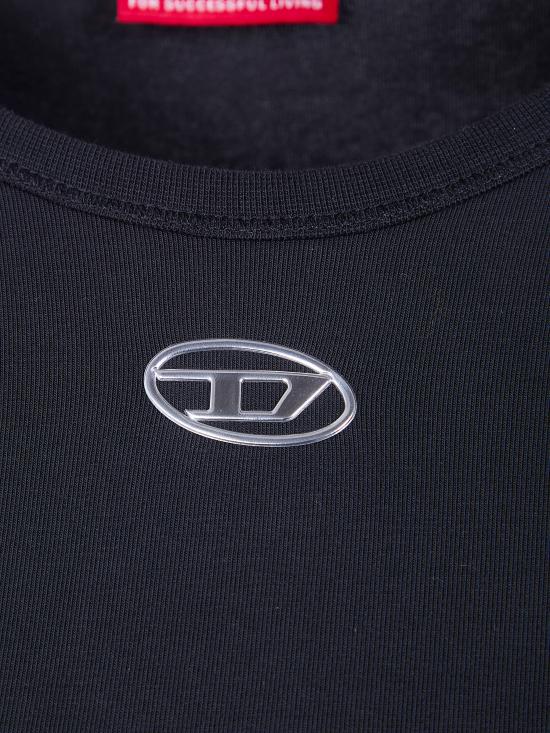 26SS 디젤 긴팔 티셔츠 A19916 0AHQH 900 BLACK - DIESEL