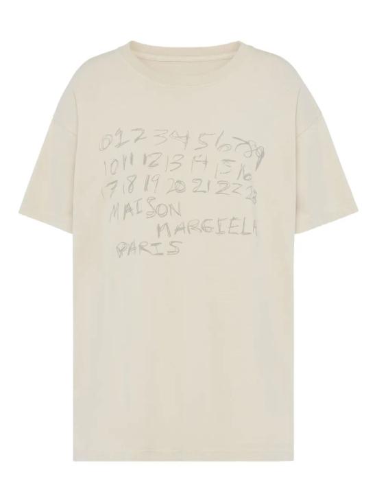 26SS 마르지엘라 뉴메리컬 코튼 티셔츠 S51GC0544 S24575 - MAISON MARGIELA