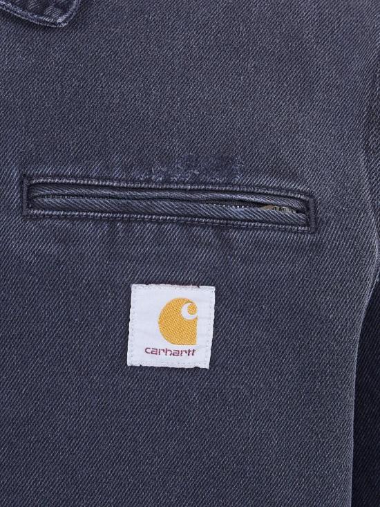 26SS 칼하트 WIP 데님 자켓 I036259 89B7 89B7 BLACK GRIND WASH - CARHARTT WIP