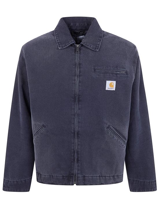 26SS 칼하트 WIP 데님 자켓 I036259 89B7 89B7 BLACK GRIND WASH