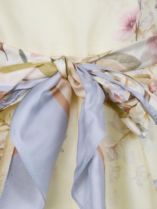 26SS 짐머만 바디수트 티셔츠 6538YC261 LEMA LEMON AVIARY - ZIMMERMANN