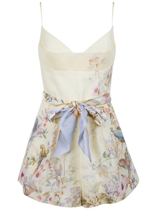 26SS 짐머만 바디수트 티셔츠 6538YC261 LEMA LEMON AVIARY - ZIMMERMANN