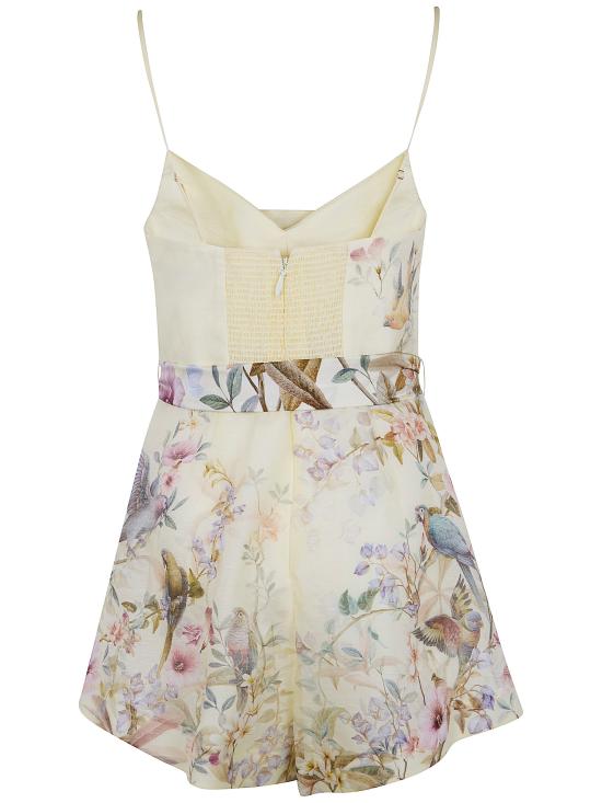 26SS 짐머만 바디수트 티셔츠 6538YC261 LEMA LEMON AVIARY - ZIMMERMANN