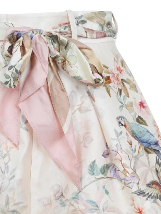 26SS 짐머만 숏팬츠 4257AC261 CRMAV CREAM AVIARY - ZIMMERMANN