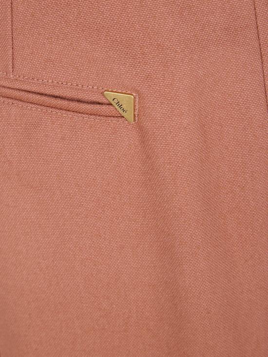 26SS 끌로에 스트레이트 팬츠 CH26SPA76041 26S NOUGAT - CHLOE