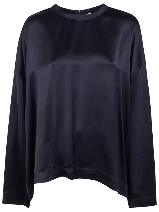 26SS 토템 긴팔 티셔츠 261 WRT0656 FB0546 001 BLACK - TOTEME