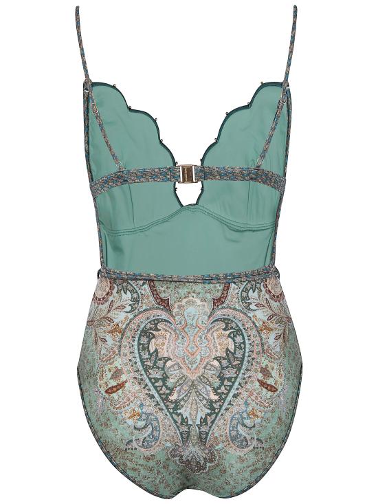 26SS 짐머만 원피스 수영복 5755WRS262 TPTM TAPESTRY TEAL MULTI - ZIMMERMANN