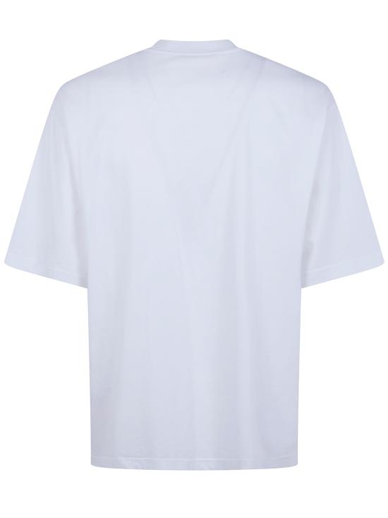 26SS 마르니 반팔 티셔츠 HUMU0223S2 USCY86 LOW01 LILY WHITE - MARNI