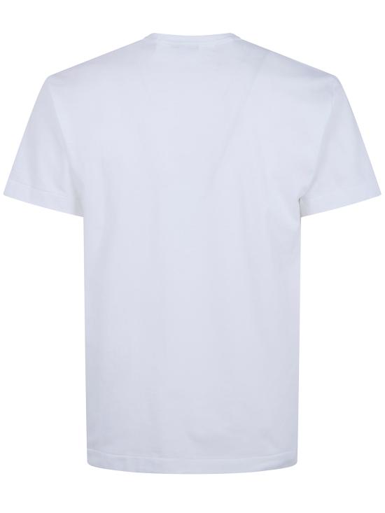 25FW 꼼데가르송 반팔 티셔츠 AX T100 0511 WHITE - COMME DES GARCONS