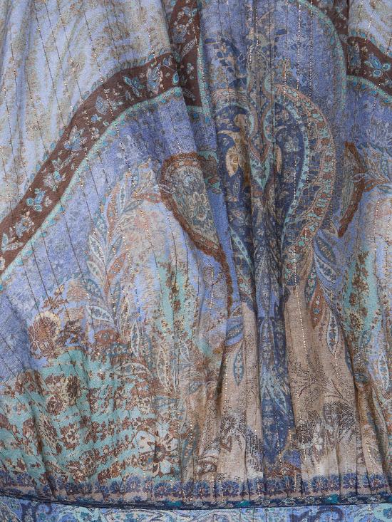 26SS 짐머만 숏 원피스 5515DRS262 TPBL TAPESTRY BLUE MULTI - ZIMMERMANN