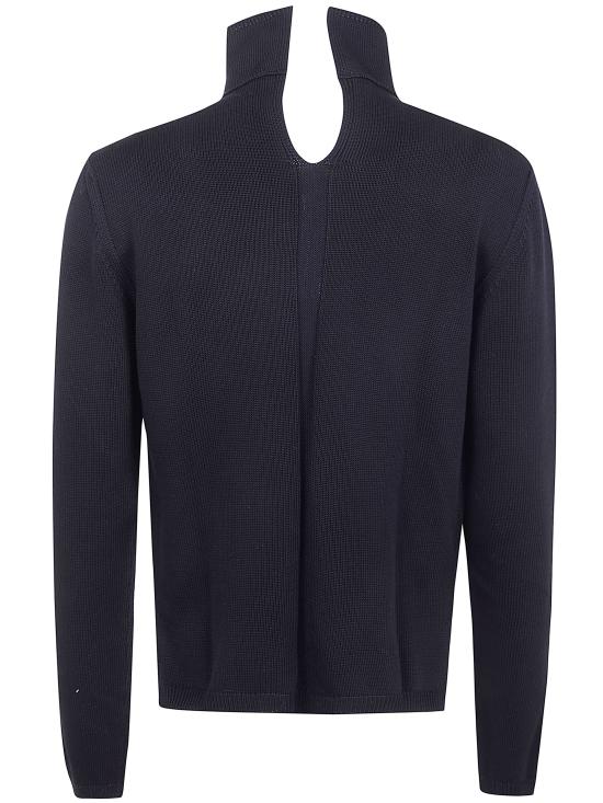 26SS 릭 오웬스 터틀넥 RU01F2600 KBC 09 BLACK - RICK OWENS