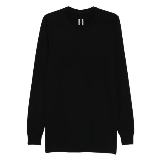 26SS 릭 오웬스 긴팔 티셔츠 RU01F2266 JA 09 BLACK