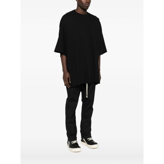 26SS 릭 오웬스 반팔 티셔츠 RU01F2283 JA 09 BLACK - RICK OWENS