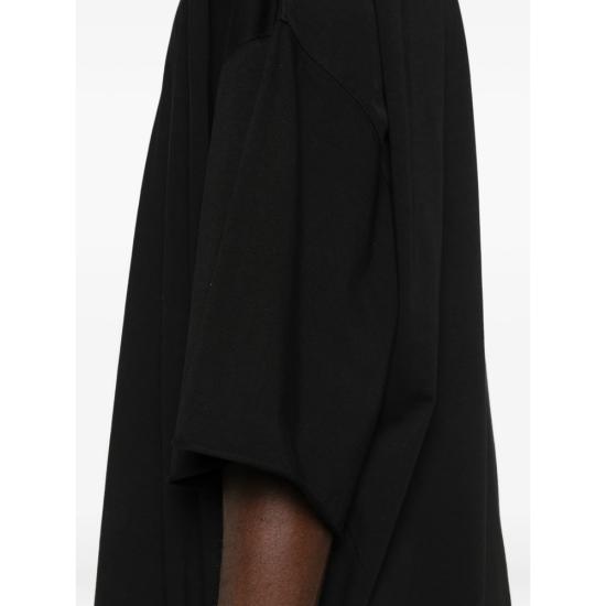 26SS 릭 오웬스 반팔 티셔츠 RU01F2283 JA 09 BLACK - RICK OWENS