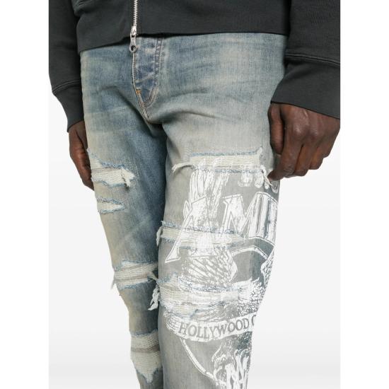 26SS 아미리 데님 팬츠 AMBMJE1047 DRIBL BLUE - AMIRI