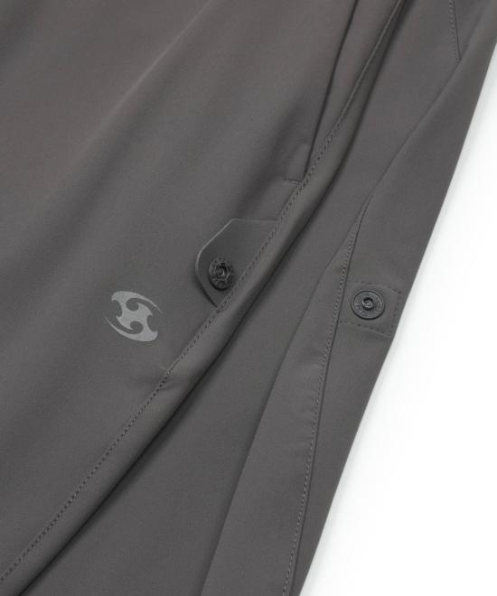  San San Gear 스트레이트 팬츠 산산기어 사이드 스냅 - SAN SAN GEAR