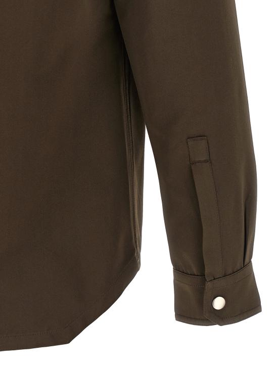 26SS 릭 오웬스 긴팔 셔츠 RU01F2729THD78 Brown - RICK OWENS