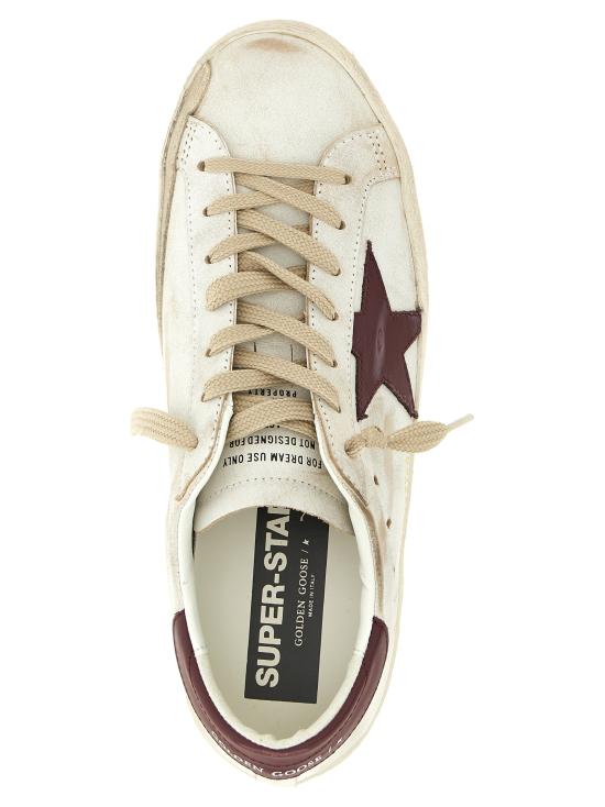 26SS 골든구스 슈퍼스타 스니커즈 GMF00101F0081141035010350 Bordeaux - GOLDEN GOOSE