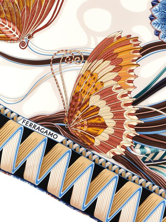 25FW 살바토레 페라가모 머플러/스카프 786871AVORIOBLUBEIGE Multicolor - SALVATORE FERRAGAMO