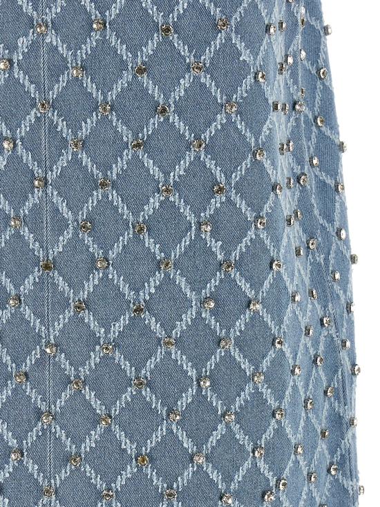 26SS 핑코 숏 원피스 106245A32NPJE Light Blue - PINKO