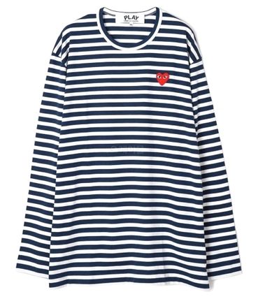 25FW 꼼데가르송 긴팔 티셔츠 AXT0100511P1T010AZT0100511 STRIPE DOM