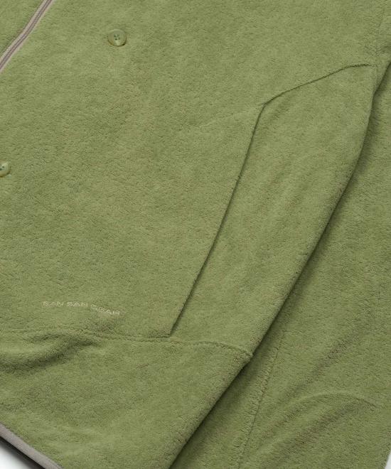  San San Gear 자켓 산산기어 버튼 플리스 재킷 - OTHER BRANDS