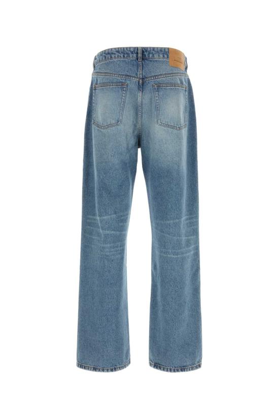 26FW 아미 데님 코튼 라지 핏 진 HTR450DE0046 480 Light Blue - AMI
