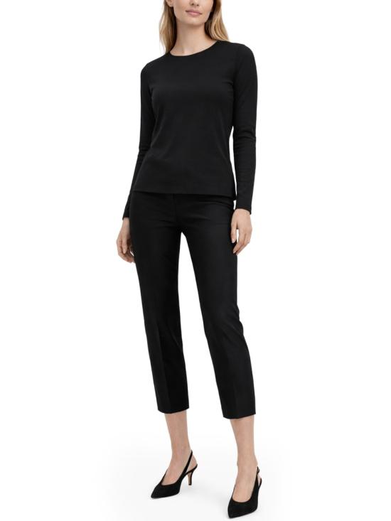 26SS 띠어리 긴팔 티셔츠 L1024522 001 BLACK - THEORY