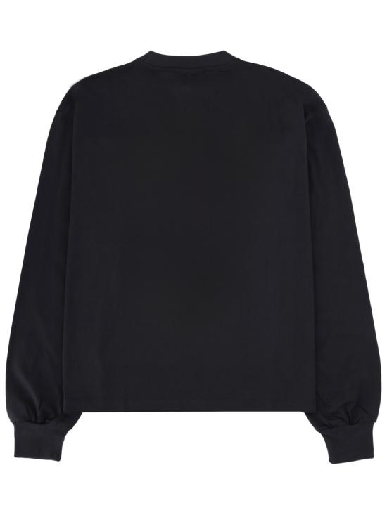 26SS 가니 푸들 롱슬리브 티셔츠 A1050036 252 CHARCOAL - GANNI