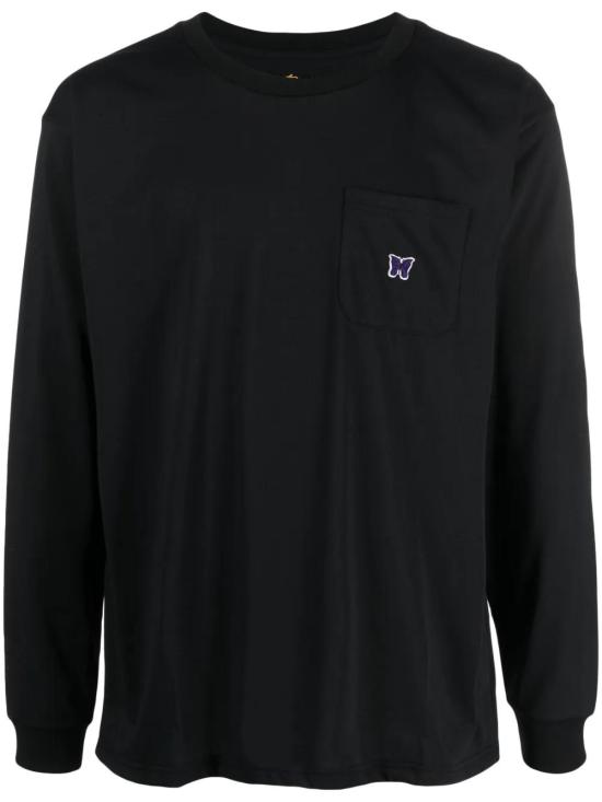  니들스 폴리 저지 크루넥 티셔츠 QV361 DKPURPLE DOM
