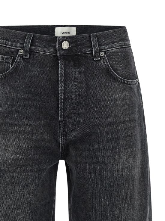 26SS 하이쿠레 데님 팬츠 HEW03296DF174L902 L902 BLACK - HAIKURE