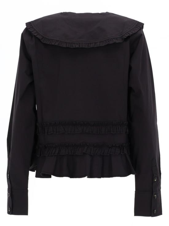 26SS 가니 블라우스 A1040096 099 BLACK - GANNI