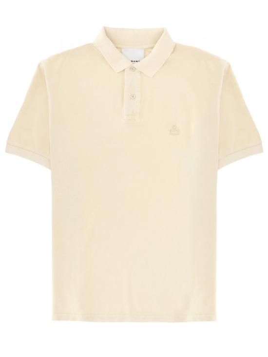 26SS 이자벨마랑 폴로 티셔츠 PL0003HA D1K02H10LY YELLOW