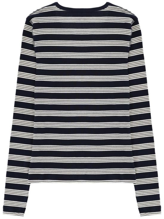 26SS 가니 긴팔 티셔츠 A1050066 683 BLUE - GANNI