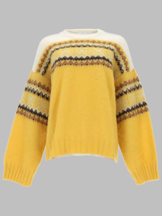 26SS 가니 스웨터 A1070077 358 YELLOW