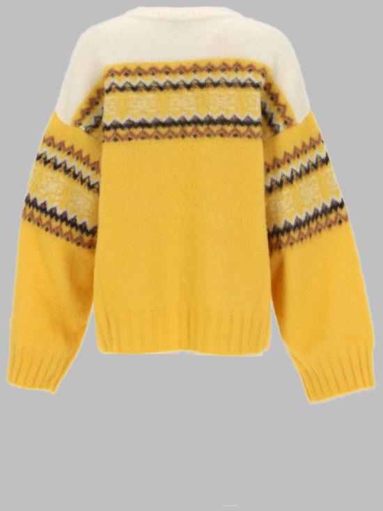 26SS 가니 스웨터 A1070077 358 YELLOW - GANNI