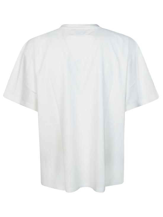 26SS MM6 메종마르지엘라 반팔 티셔츠 SH0GC0068M20050 101 BIANCO - MM6 MAISON MARGIELA