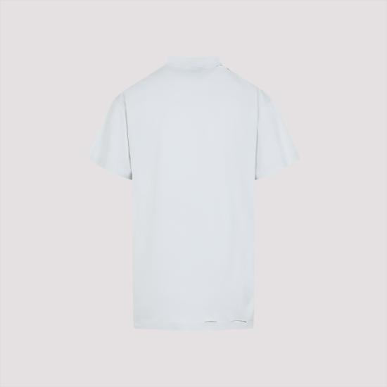 26SS 발렌시아가 옵틱컬 오버사이즈 티셔츠 811688 TRVU69081 WHITE - BALENCIAGA