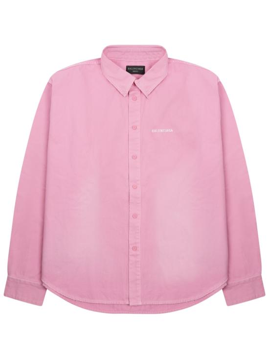 26FW 발렌시아가 셔츠 822840 TRWB12014 PINK