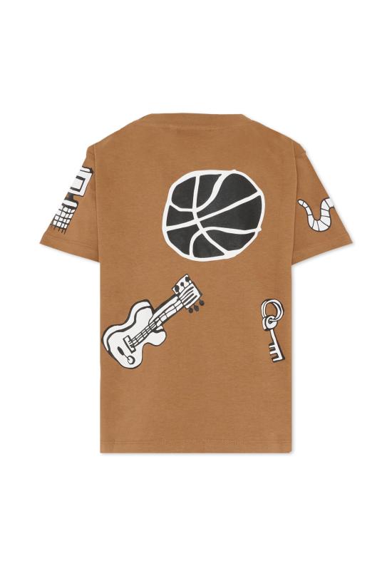 26SS [키즈] 몰로 티셔츠 1S26A212 5635 BROWN - MOLO